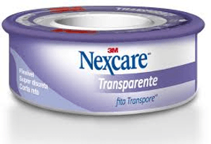 Produto Fita transpore transparente 3m nexcare 12mm x 4,50m 
 foto 1