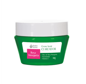 Produto Creme facial clareador rosa mosqueta, niacinamida e vitamina e 50g abelha rainha foto 1