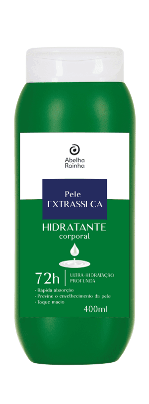 Produto Creme hidratante desodorante corporal para pele extrasseca 400ml abelha rainha foto 1