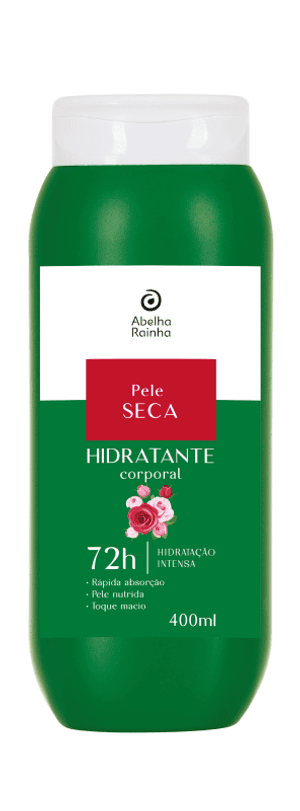 Produto Creme hidratante desodorante corporal para pele seca 400ml abelha rainha foto 1