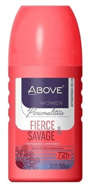 Produto Desodorante roll-on fierce e savage women 50ml above foto 1