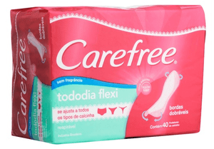 Produto Protetor diario carefree todo dia sem perfume flexi com 40 unidades foto 1
