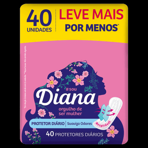 Produto Abs diana protetor diario com 40 unids foto 1