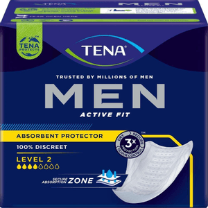 Produto Absorvente masculino para incontinência men active fit 10 unidades tena foto 1