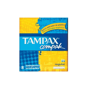 Produto Absorvente tampax compak medio com 8 unidades foto 1