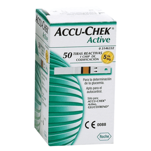 Produto Tiras reagentes  accu-chek  active 50 tiras foto 1