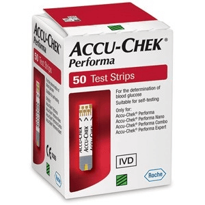 Produto Tiras reagentes  accu-chek performa 50 unidades foto 1