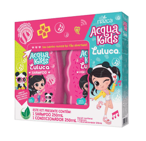 Produto Kit acqua kids luluca shampoo 250ml + condicionador 250ml nazca foto 1
