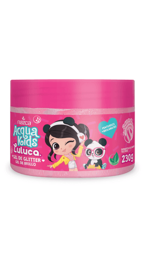 Produto Gel de cabelo infantil acqua kids luluca com glitter 230g nazca foto 1
