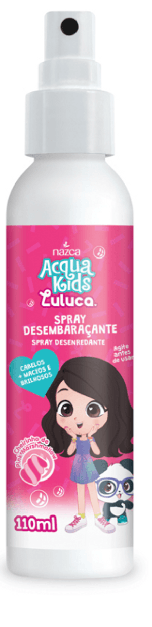 Produto Spray desembaraçante acqua kids para todos os tipos de cabelo 110ml nazca foto 1