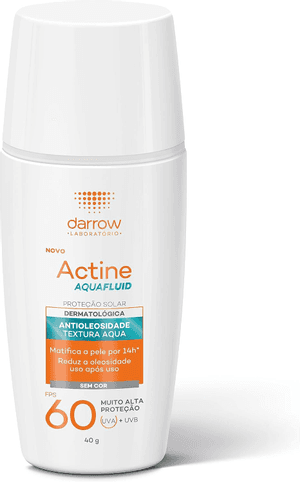 Produto Protetor solar facial actine aquafluid fps60 40g darrow foto 1