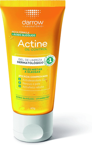 Produto Gel de limpeza facial actine oil control peles mistas a oleosas 60g darrow foto 1