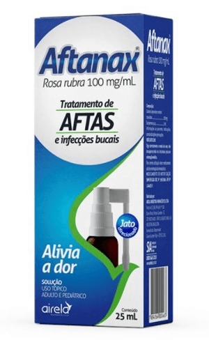 Produto Aftanax solução spray 25ml airela foto 1