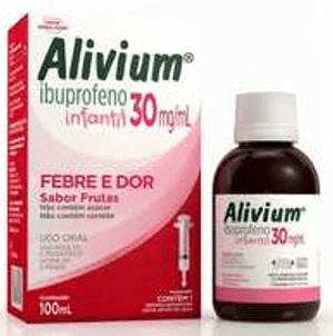 Produto Alivium 30mg suspencao frasco com 100 ml adulto /infantil foto 1