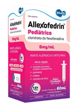 Produto Allexofedrin 6mg frasco com 60ml ems foto 1