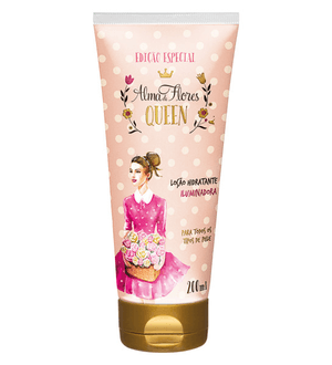 Produto Alma de flores locao hidratante iluminadora  af queen 200ml foto 1