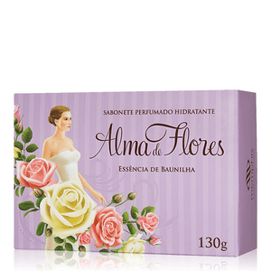 Produto Sabonete alma de flores baunilha/essencia herbal 130g foto 1
