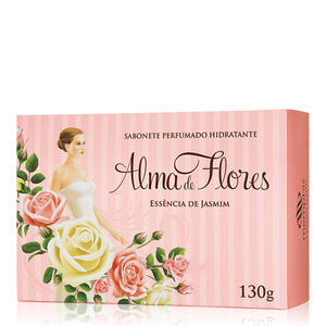 Produto Sabonete alma de flores jasmim 130g foto 1