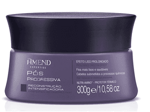 Produto Amend máscara expertise reconstrutora pós progressiva 300g
 foto 1