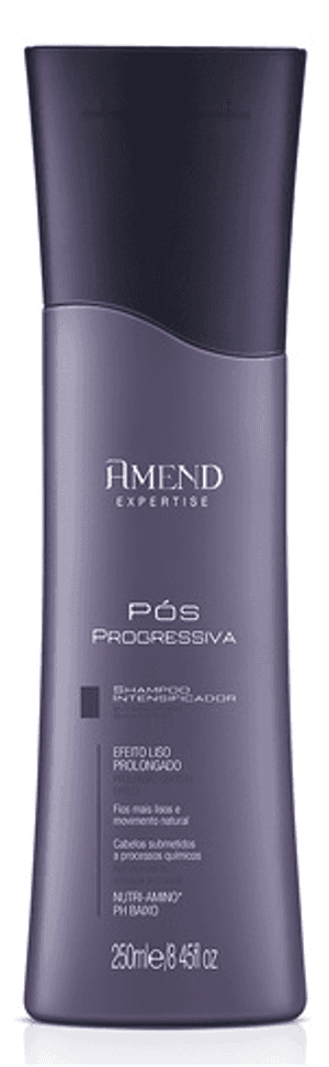 Produto Amend shampoo expertise intensificador pós progressiva 250ml
 foto 1