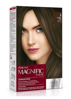 Produto Tintura amend magnific color kit 5 castanho claro foto 1