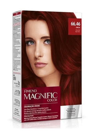 Produto Tintura amend magnific color kit 66.46 cereja foto 1