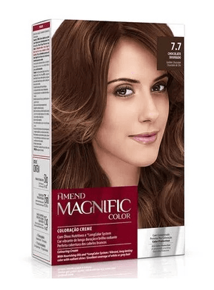 Produto Tintura amend magnific color kit 7.7 chocolate dourado foto 1