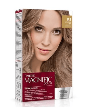 Produto Tintura amend magnific color kit 8.1 louro cinza claro foto 1