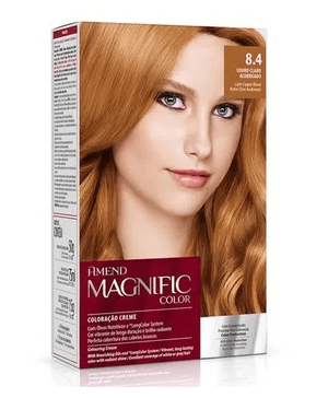 Produto Tintura amend magnific color kit 8.4 louro claro acobreado foto 1