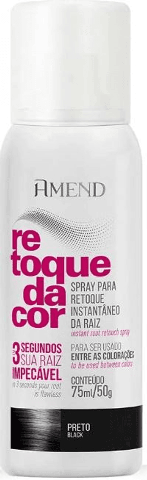 Produto Amend retoque da cor preto 75ml foto 1