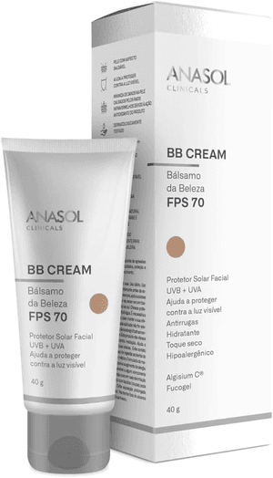 Produto Protetor solar facial bb cream bálsamo da beleza fps70 40g anasol foto 1