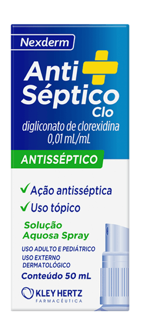 Produto Anti+séptico clo spray 50ml 50ml hertz foto 1