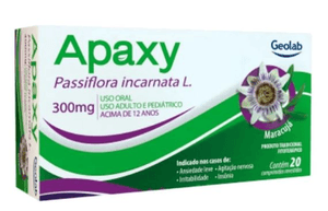 Produto Apaxy 300mg 20cpr geolab foto 1