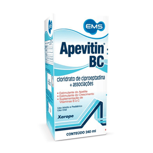 Produto Apevitin bc 240 ml suspencao ems foto 1