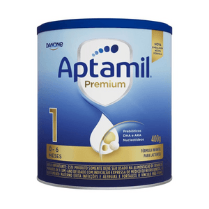 Produto Fórmula infantil aptamil 1 premium 0 a 6 meses 400g danone foto 1