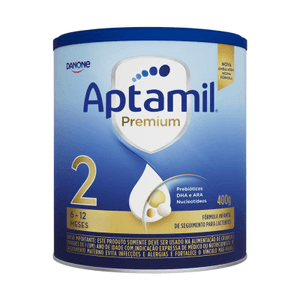 Produto Fórmula infantil aptamil 2 premium 6 a 12 meses 400g danone foto 1