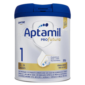 Produto Fórmula infantil aptamil profutura 1 - 0 a 6 meses 800g danone foto 1