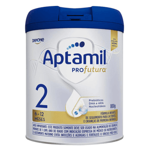 Produto Fórmula infantil aptamil profutura 2 - 6 a 12 meses 800g danone foto 1