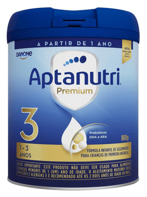 Produto Fórmula infantil aptanutri 3 premium 1 a 3 anos 800g danone foto 1