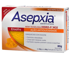 Produto Sabonete em barra asepxia enxofre 80g foto 1