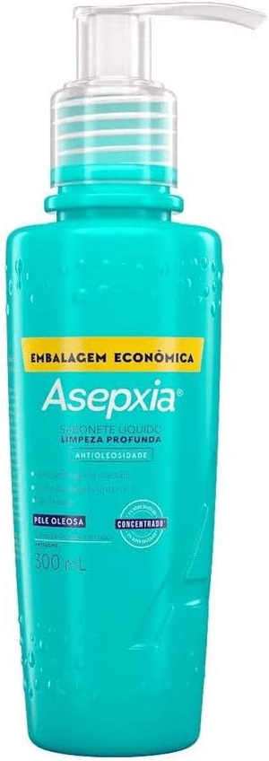 Produto Sabonete líquido limpeza profunda 300ml asepxia foto 1