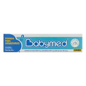 Produto Creme para assaduras babymed azul 45g cimed foto 1