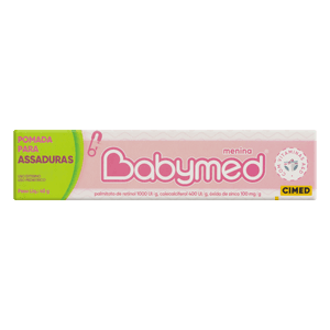 Produto Creme para assaduras babymed rosa 45g cimed foto 1