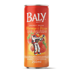 Produto Baly energético morango e pêssego 250ml foto 1