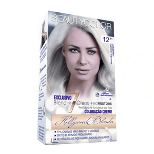 Produto Tintura beauty color kit 12.11 loiro ultra clarissimo especial gelo foto 1