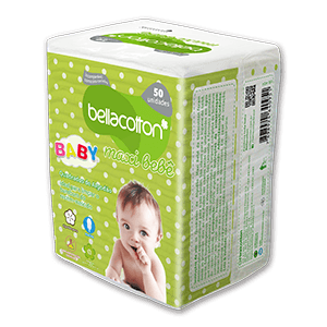 Produto Algodao bella cotton quadrado bebecom 50 unids foto 1