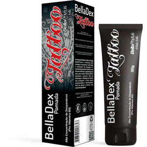 Produto Belladex tattoo 30g pomada hidratante para tatuagens foto 1
