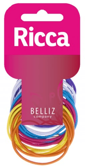 Produto Elastico basiccs colors belliz com 18 unidades ref889 foto 1