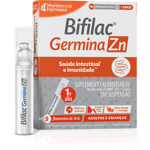 Produto Bifilac germina zn 4bi + 5mg 5 flac lar mor foto 1