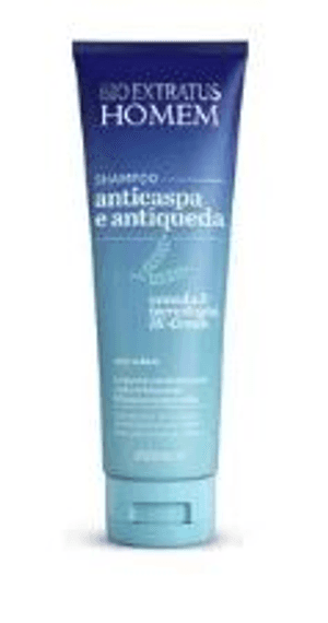 Produto Shampoo bio extratus anticaspa  e  antiqueda  homem  250ml foto 1